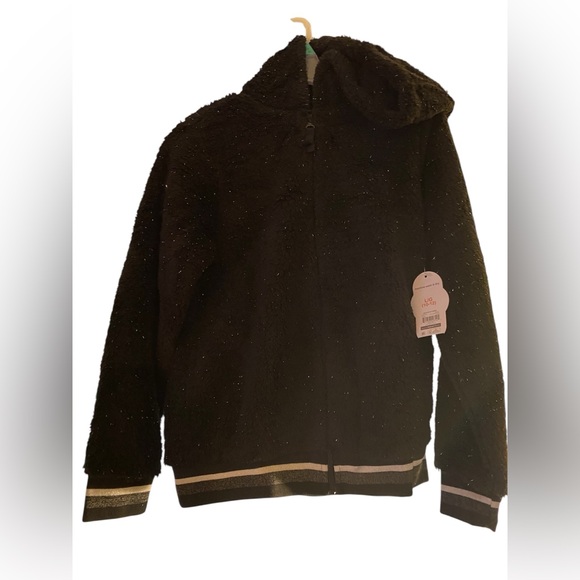 New! Fleece Jacket - Plush - Girls Large 10/12 - Picture 1 of 3